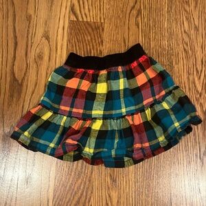 3T holiday plaid Hanna Andersson skirt